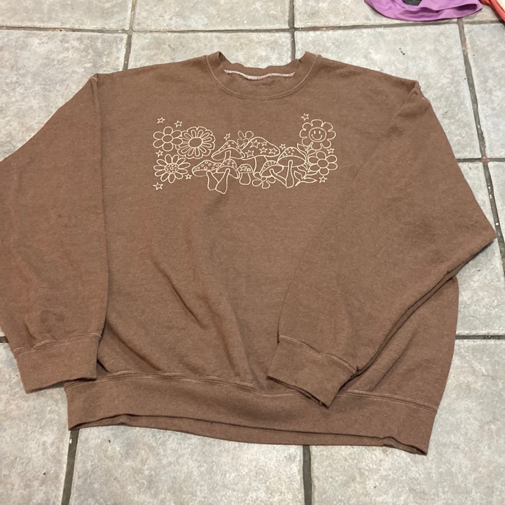 Brown PacSun crewneck